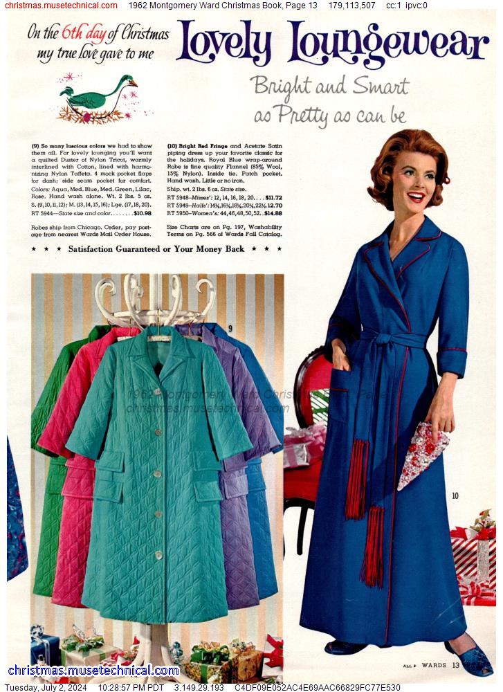 1962 Montgomery Ward Christmas Book, Page 13