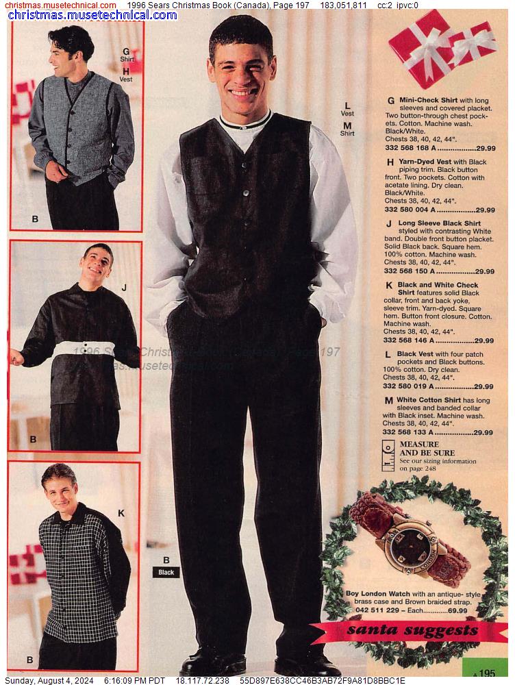 1996 Sears Christmas Book (Canada), Page 197
