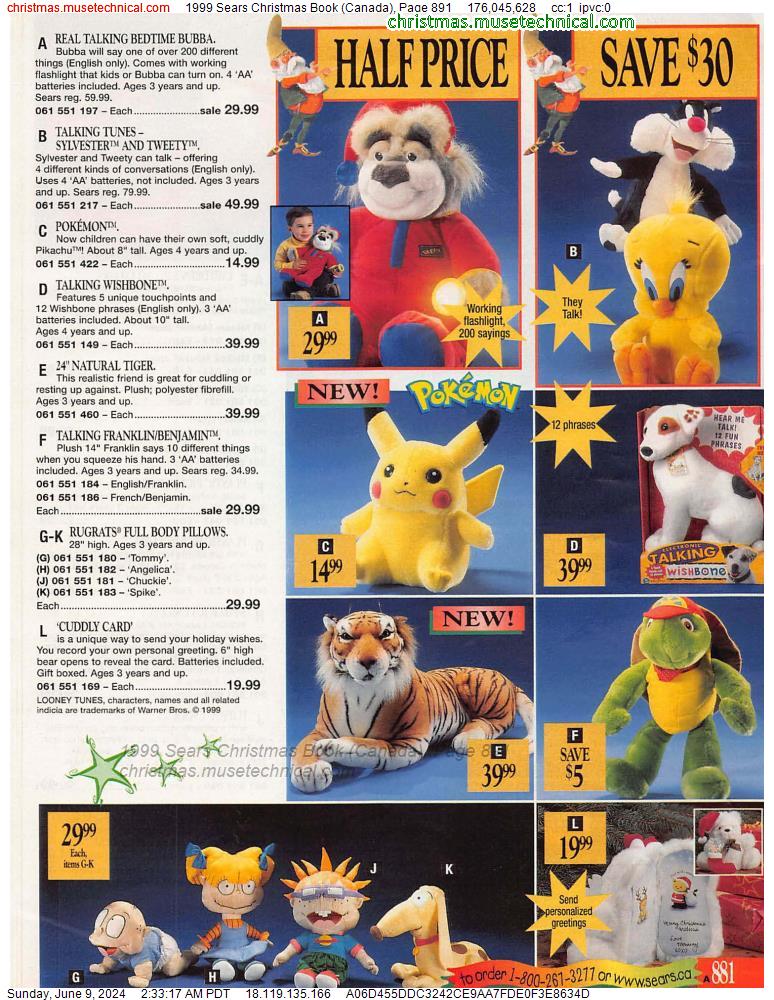1999 Sears Christmas Book (Canada), Page 891