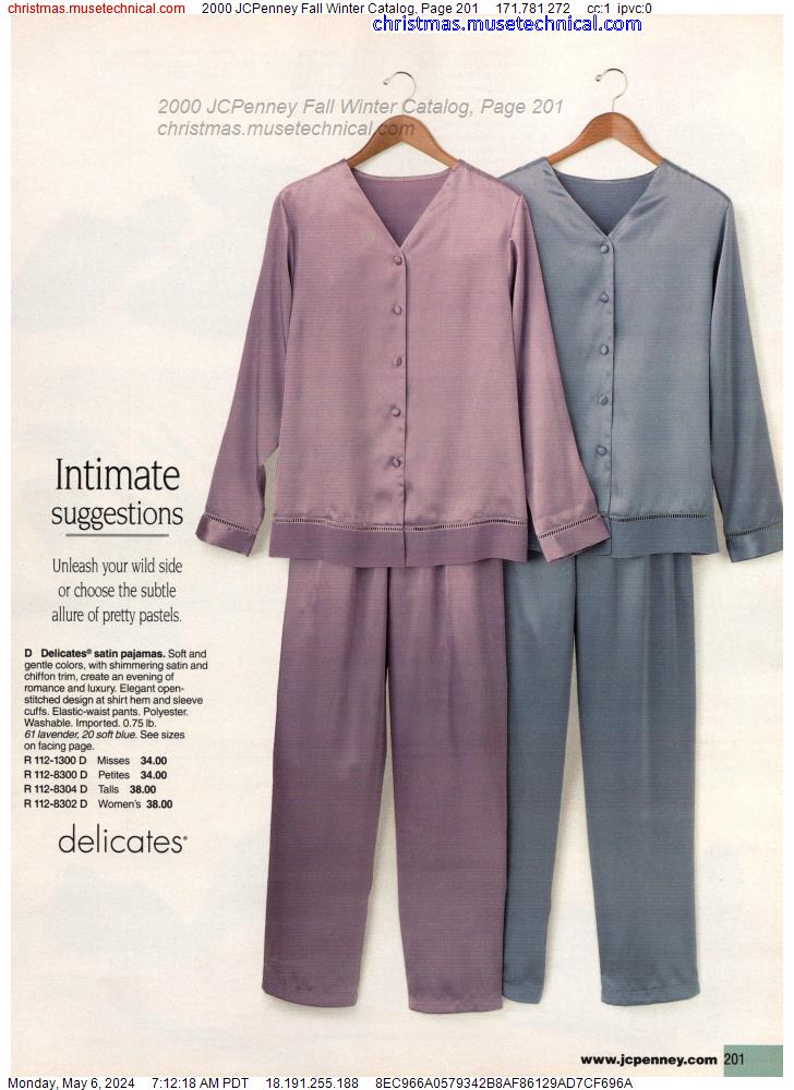 2000 JCPenney Fall Winter Catalog, Page 201