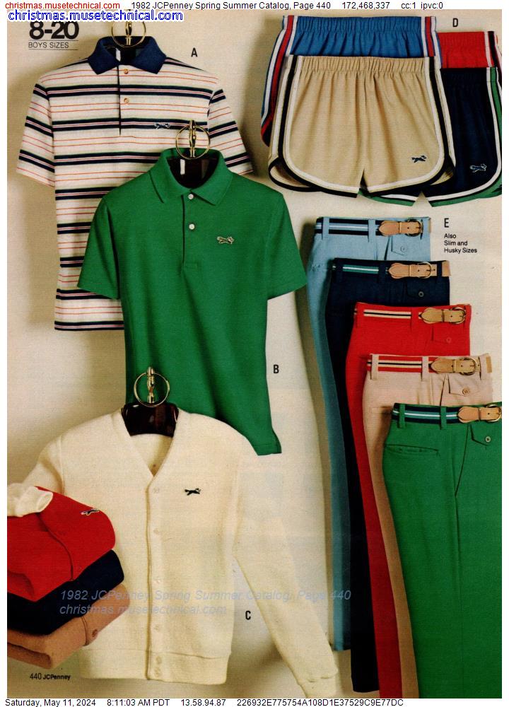 1982 JCPenney Spring Summer Catalog, Page 440
