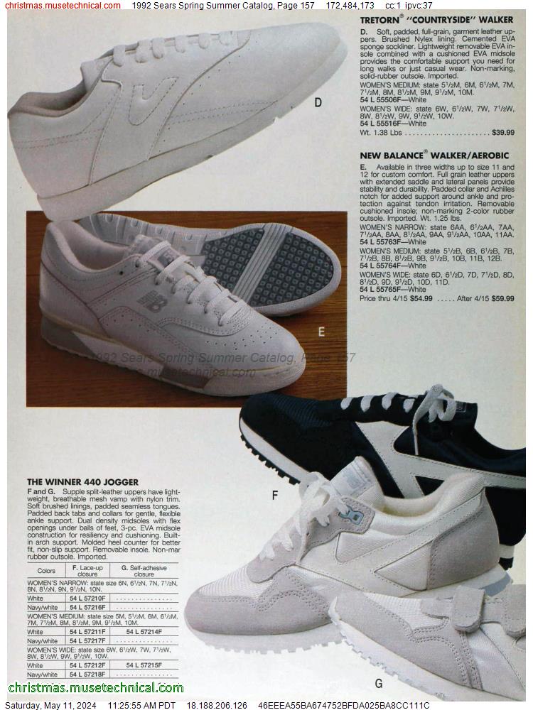 1992 Sears Spring Summer Catalog, Page 157