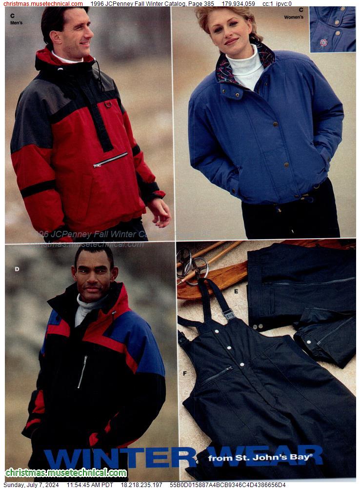 1996 JCPenney Fall Winter Catalog, Page 385