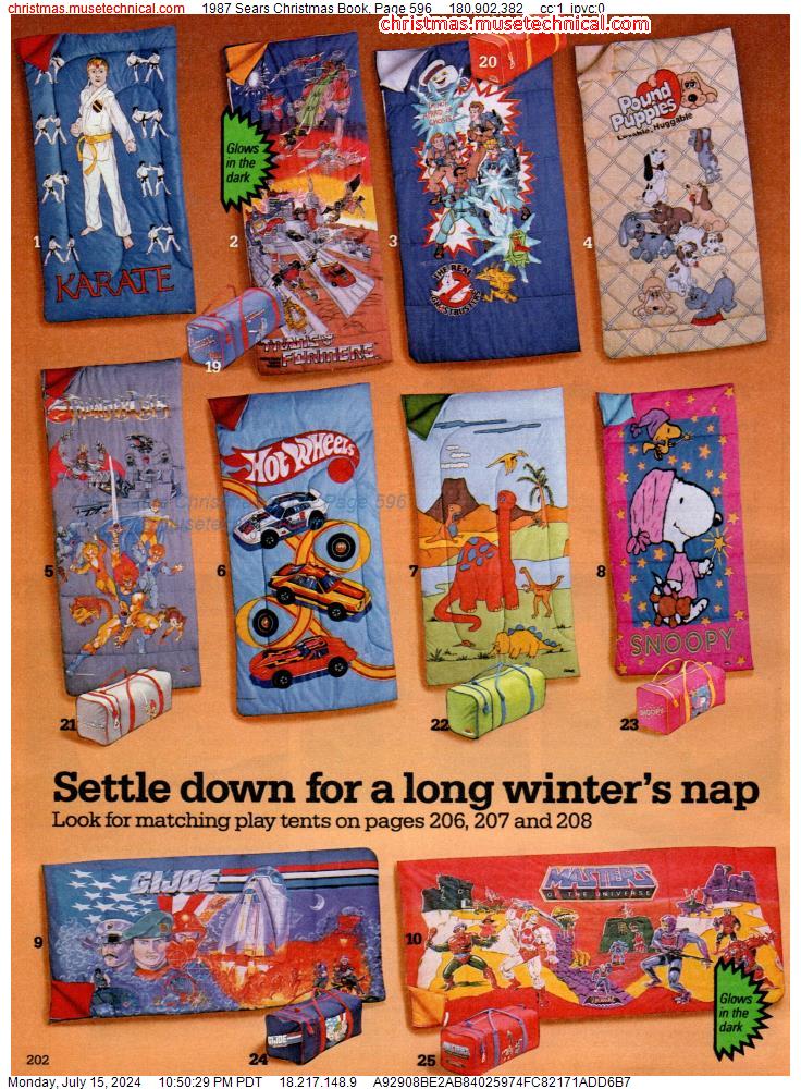1987 Sears Christmas Book, Page 596