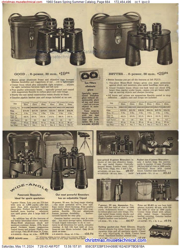 1960 Sears Spring Summer Catalog, Page 664