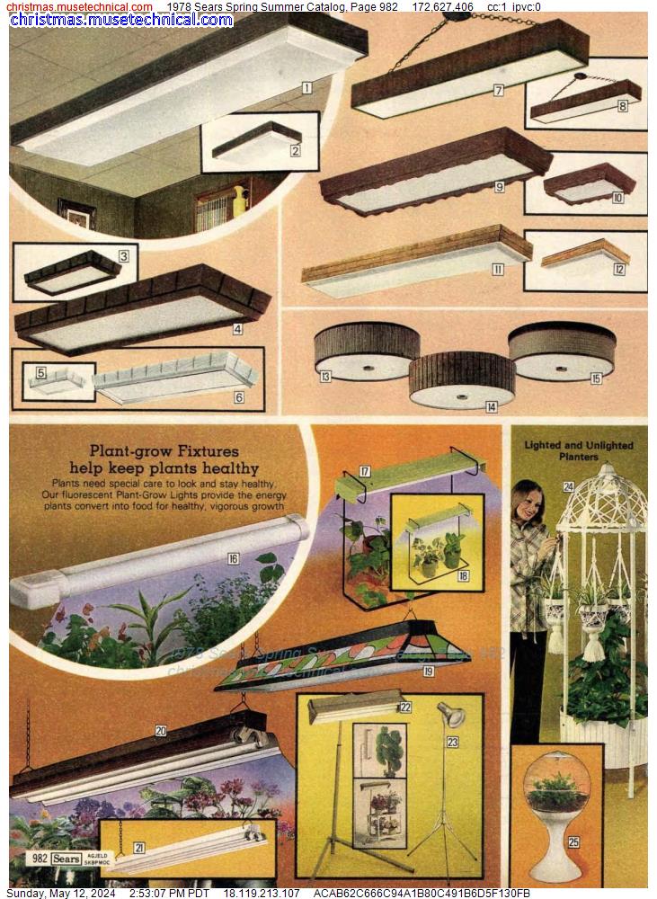 1978 Sears Spring Summer Catalog, Page 982