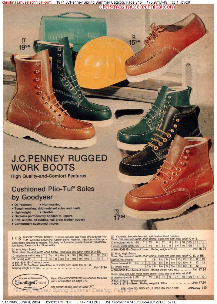 1974 JCPenney Spring Summer Catalog, Page 315