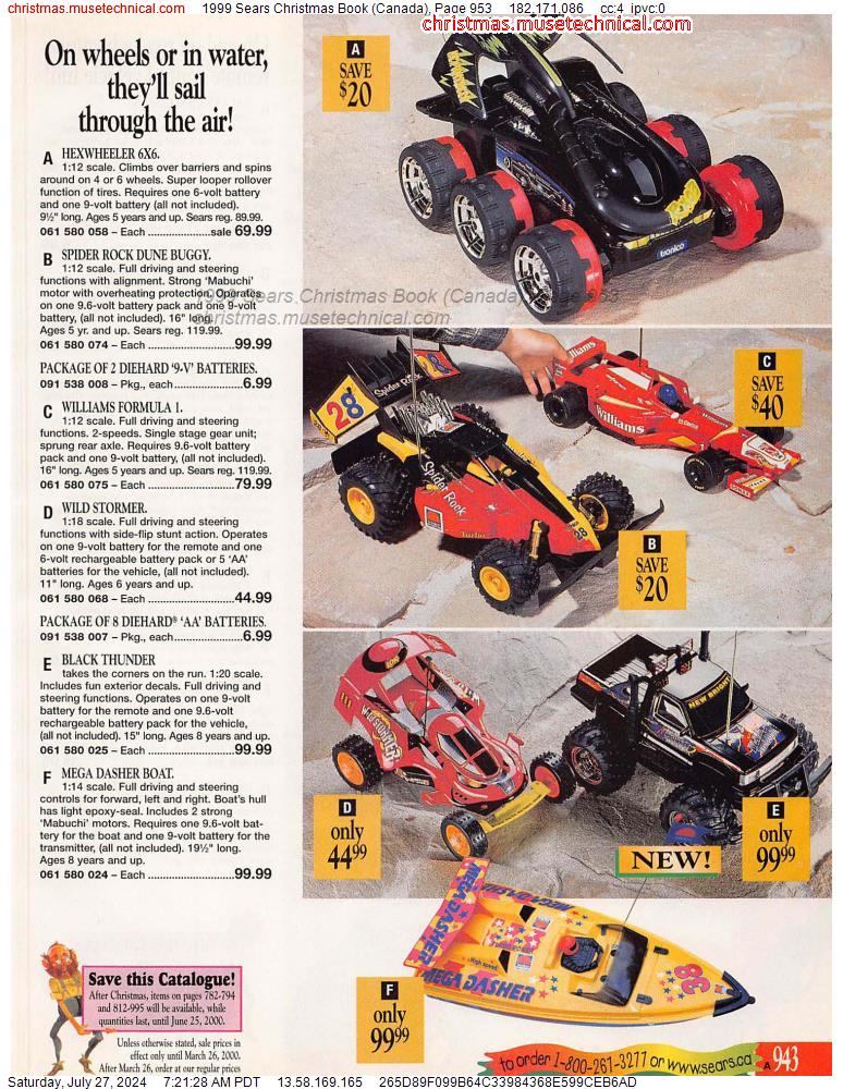 1999 Sears Christmas Book (Canada), Page 953