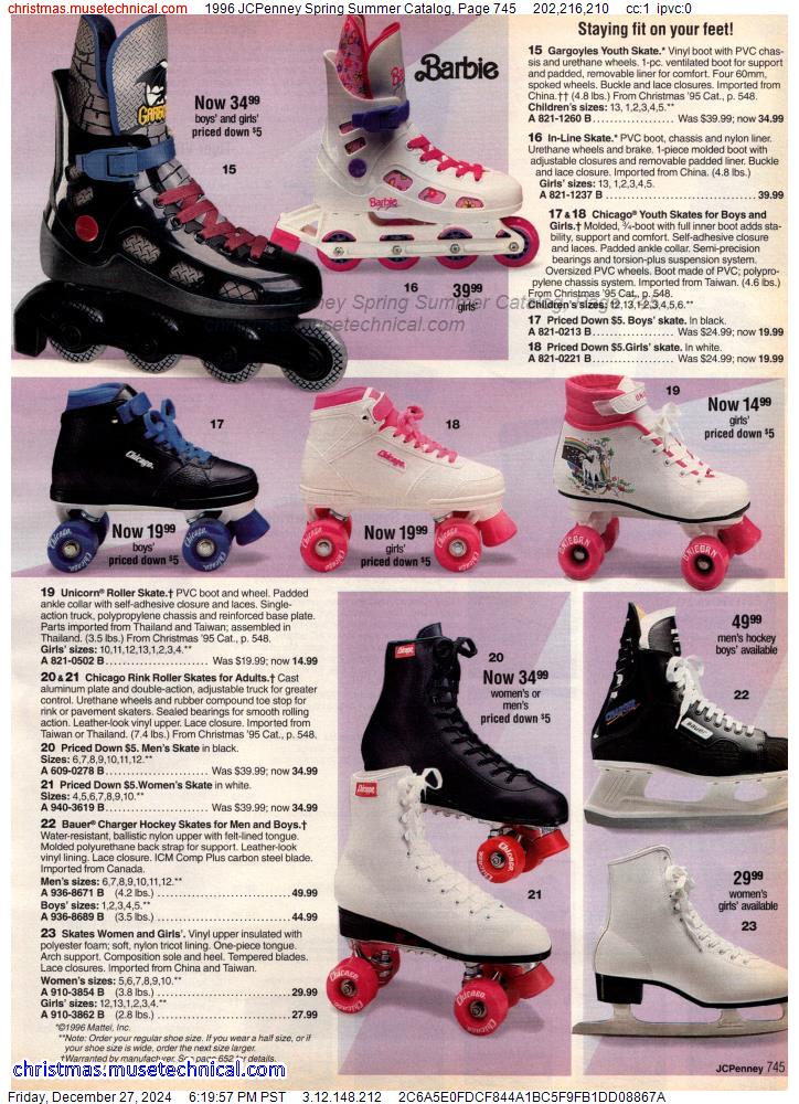 1996 JCPenney Spring Summer Catalog, Page 745