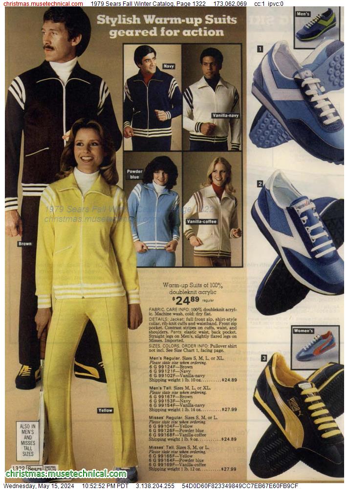1979 Sears Fall Winter Catalog, Page 1322
