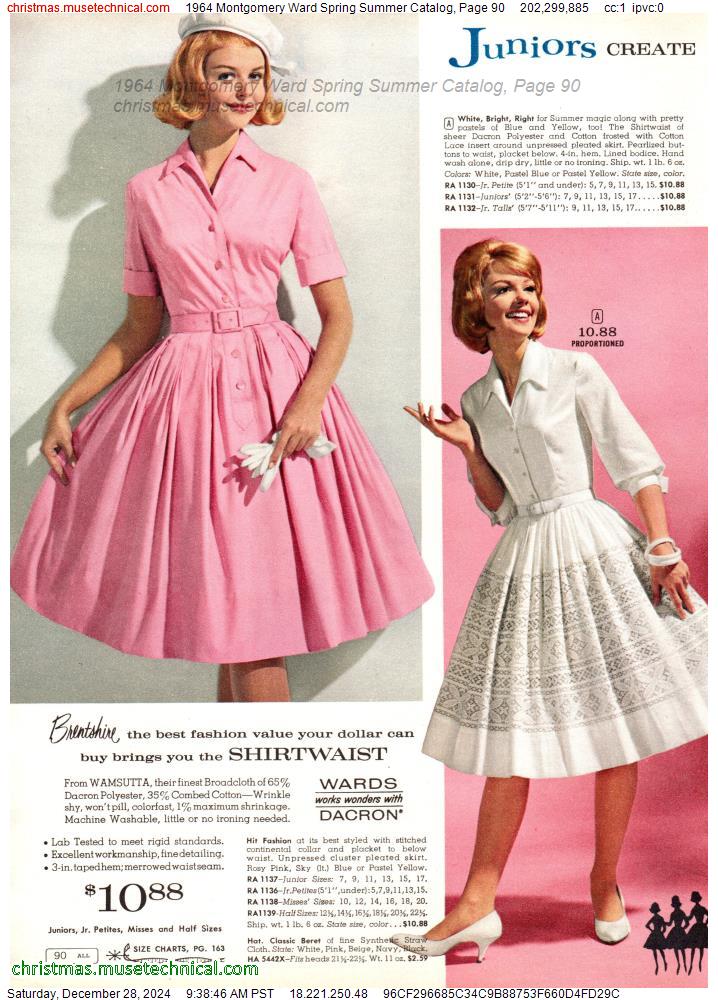 1964 Montgomery Ward Spring Summer Catalog Page 90 Catalogs And Wishbooks