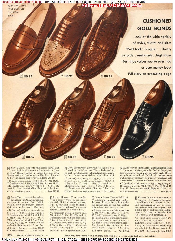 1949 Sears Spring Summer Catalog, Page 396