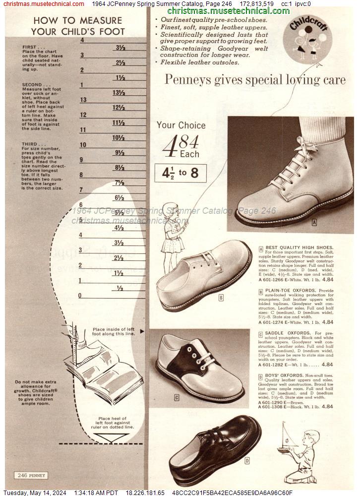 1964 JCPenney Spring Summer Catalog, Page 246
