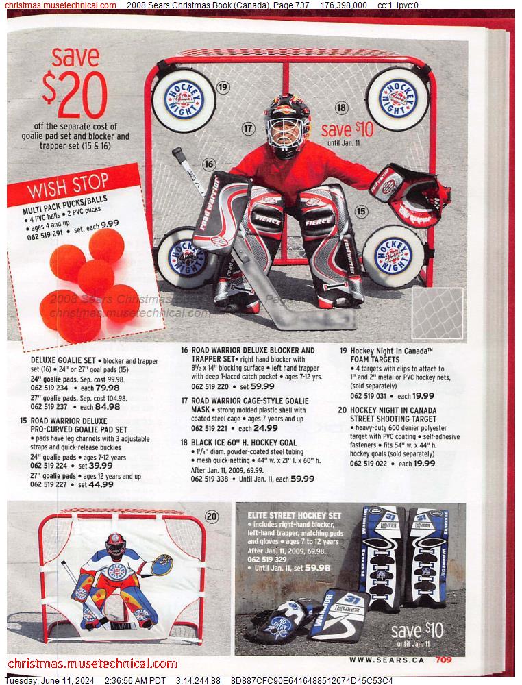 2008 Sears Christmas Book (Canada), Page 737
