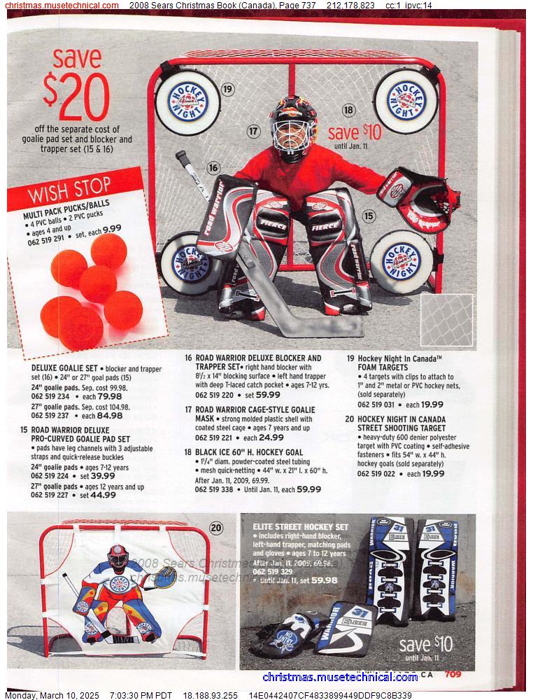 2008 Sears Christmas Book (Canada), Page 737