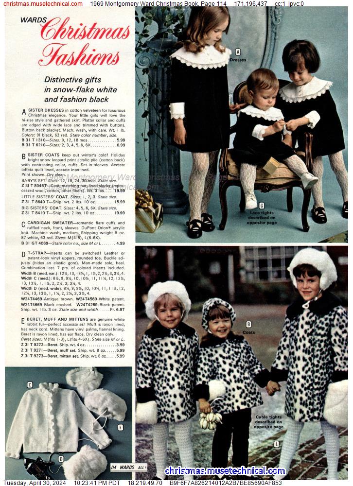 1969 Montgomery Ward Christmas Book, Page 114