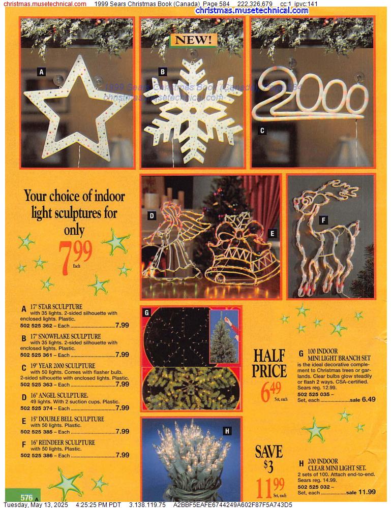 1999 Sears Christmas Book (Canada), Page 584