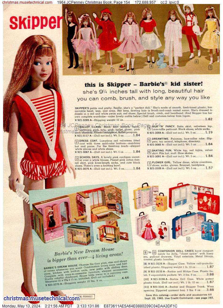 1964 JCPenney Christmas Book, Page 154