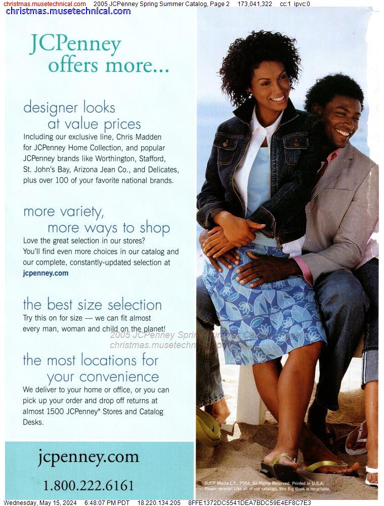 2005 JCPenney Spring Summer Catalog, Page 2