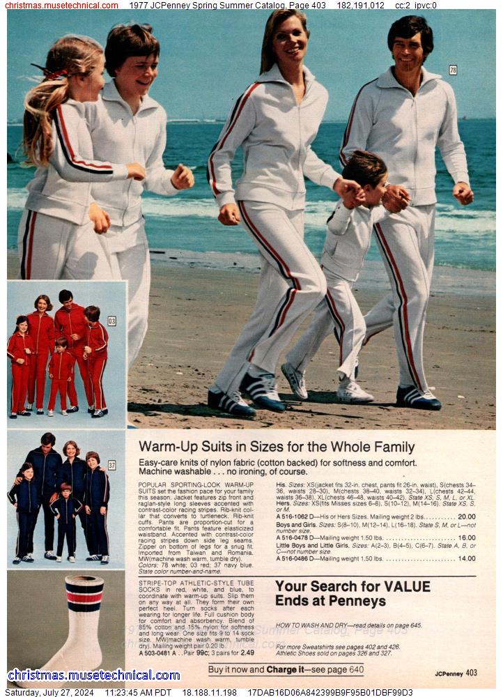 1977 JCPenney Spring Summer Catalog, Page 403