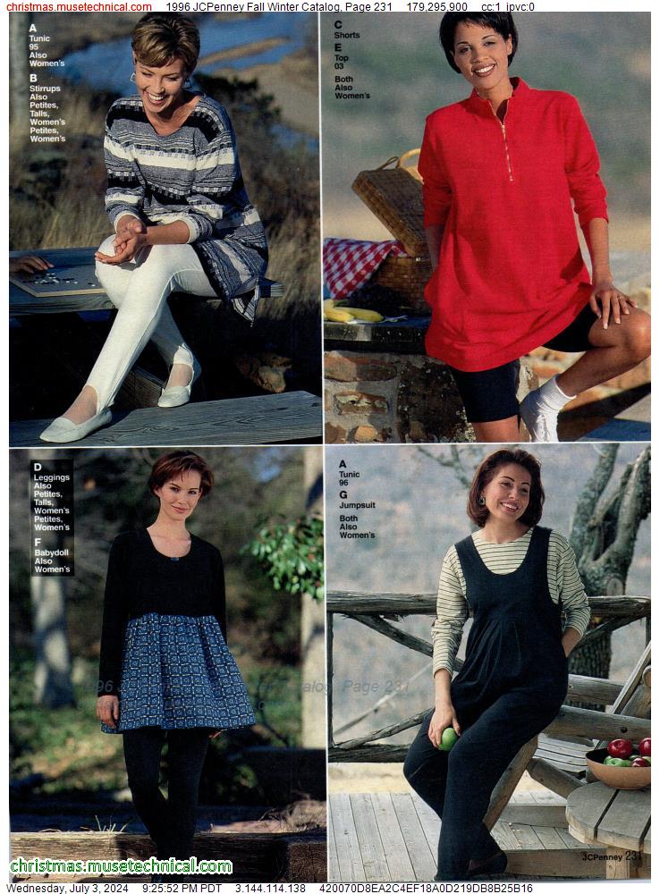 1996 JCPenney Fall Winter Catalog, Page 231