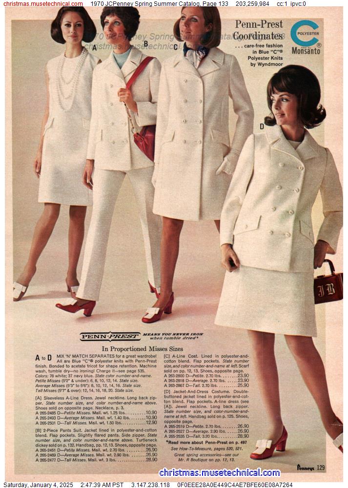 1970 JCPenney Spring Summer Catalog, Page 133