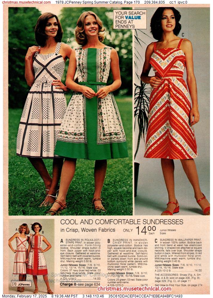 1978 JCPenney Spring Summer Catalog, Page 170