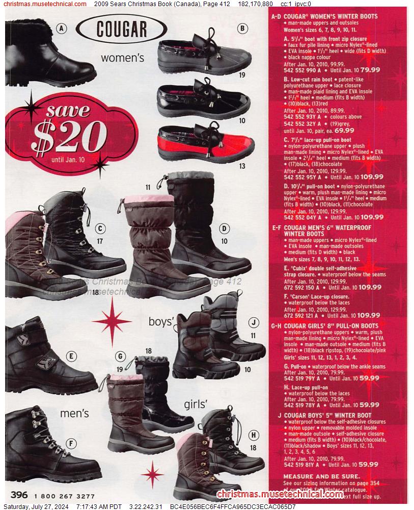 2009 Sears Christmas Book (Canada), Page 412