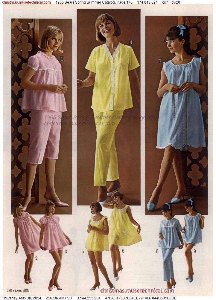 1965 Sears Spring Summer Catalog, Page 170