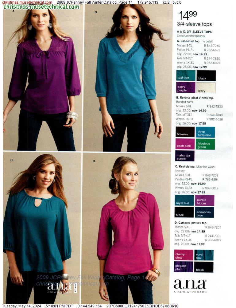 2009 JCPenney Fall Winter Catalog, Page 14