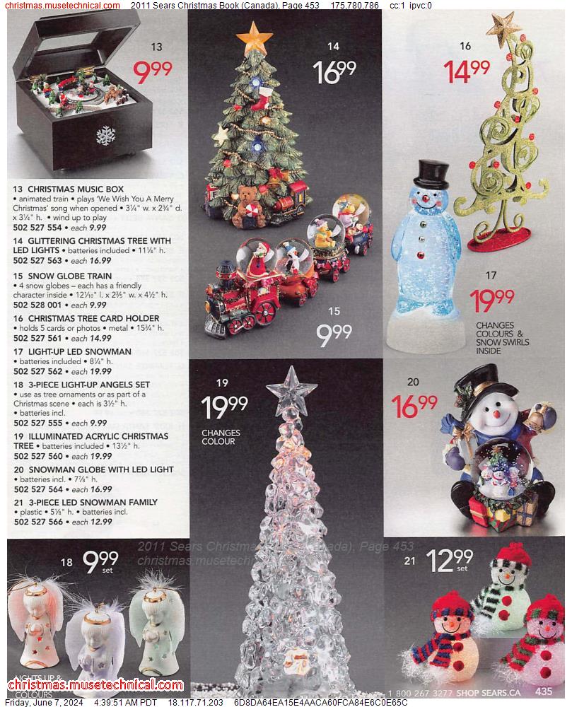 2011 Sears Christmas Book (Canada), Page 453