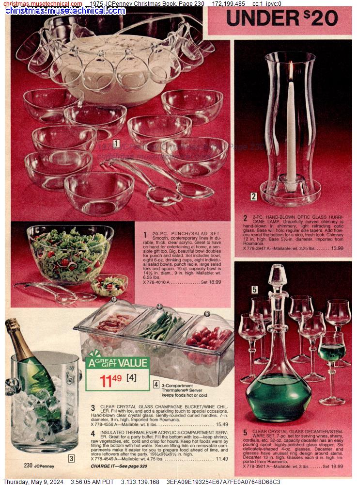 1975 JCPenney Christmas Book, Page 230