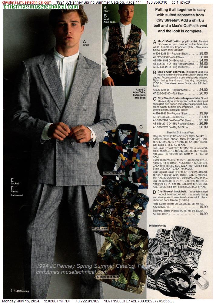 1994 JCPenney Spring Summer Catalog, Page 414