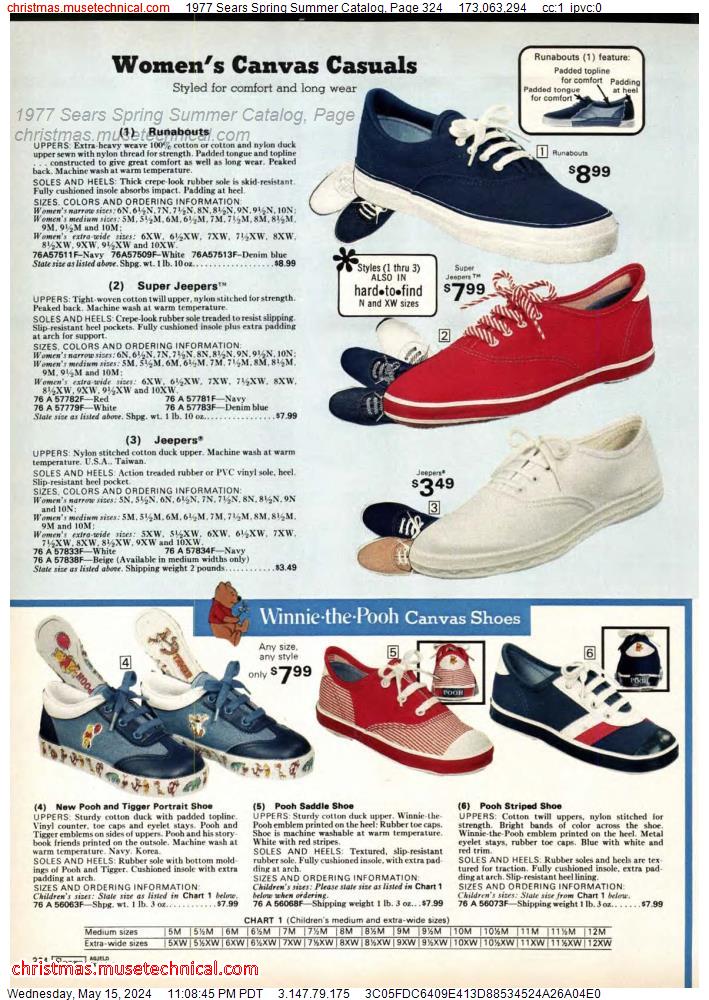 1977 Sears Spring Summer Catalog, Page 324