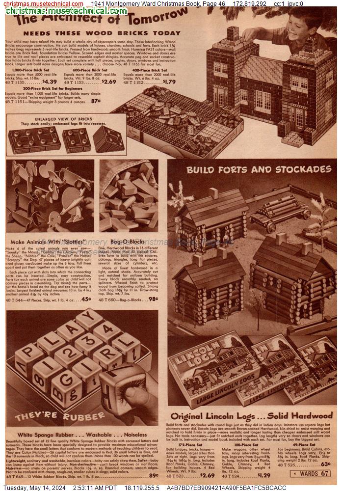 1941 Montgomery Ward Christmas Book, Page 46