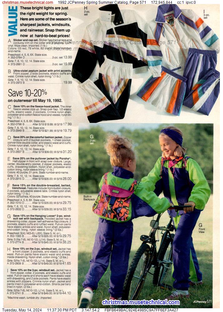 1992 JCPenney Spring Summer Catalog, Page 571