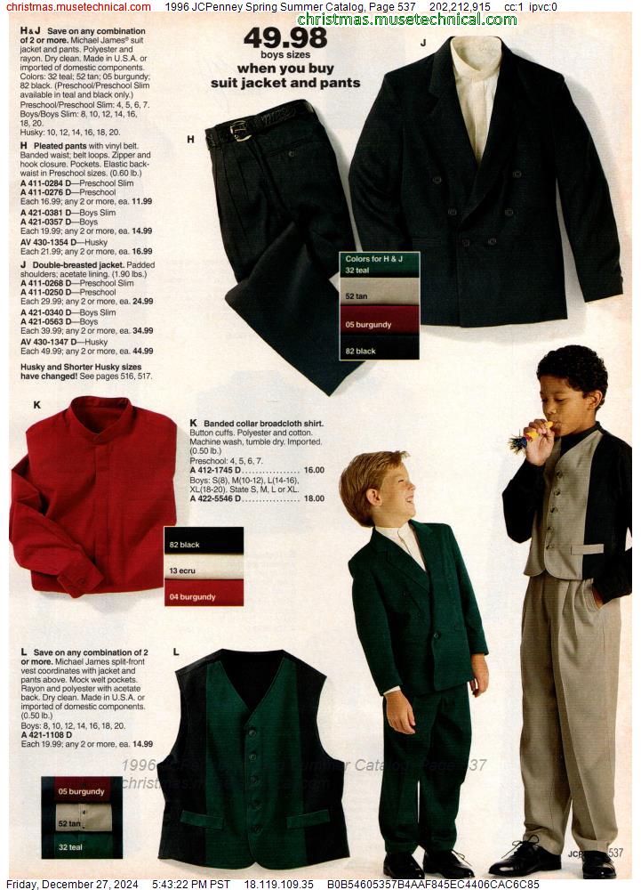 1996 JCPenney Spring Summer Catalog, Page 537