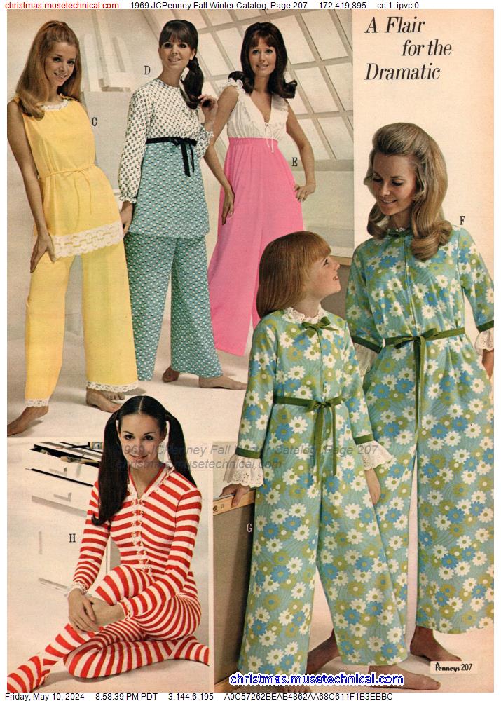 1969 JCPenney Fall Winter Catalog, Page 207