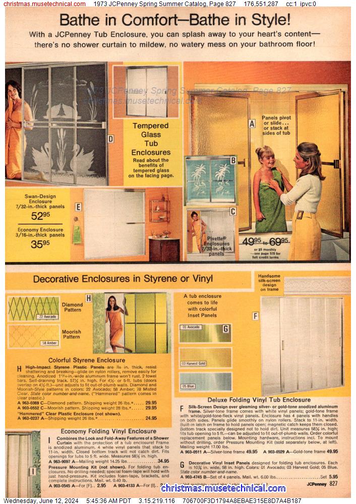 1973 JCPenney Spring Summer Catalog, Page 827