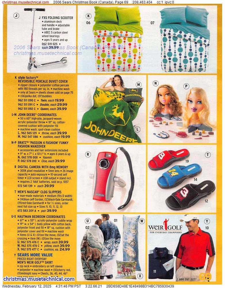 2006 Sears Christmas Book (Canada), Page 69