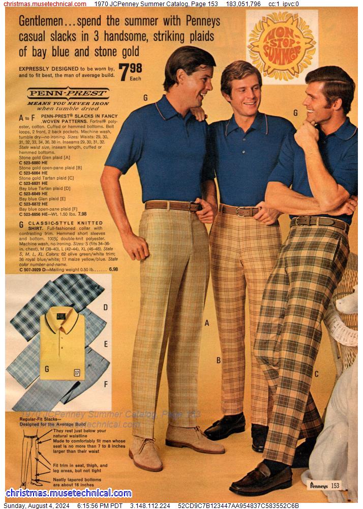 1970 JCPenney Summer Catalog, Page 153