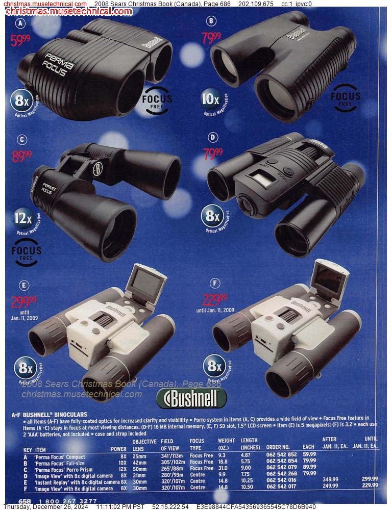 2008 Sears Christmas Book (Canada), Page 686