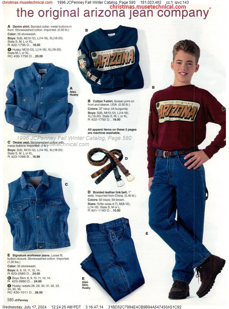 1996 JCPenney Fall Winter Catalog, Page 580