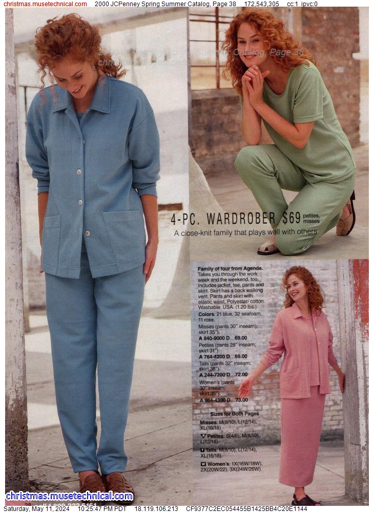 2000 JCPenney Spring Summer Catalog, Page 38