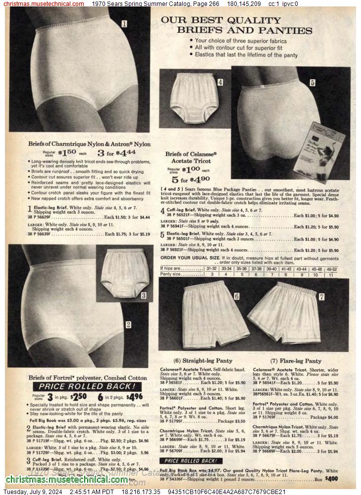 1970 Sears Spring Summer Catalog, Page 266
