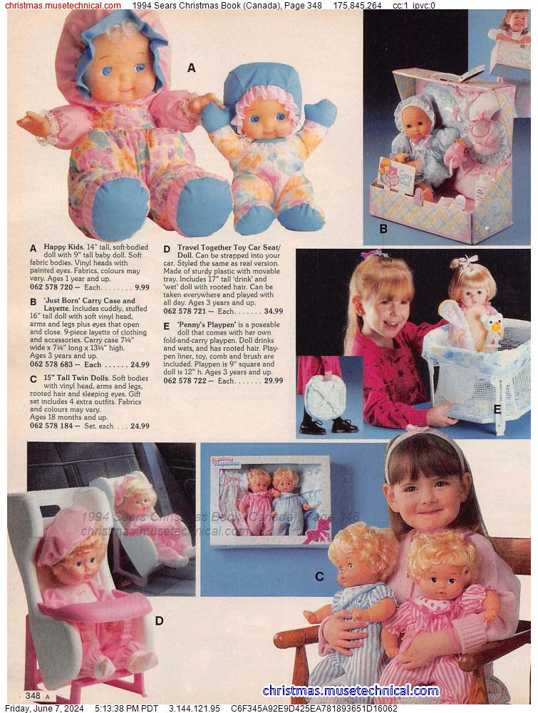 1994 Sears Christmas Book (Canada), Page 348