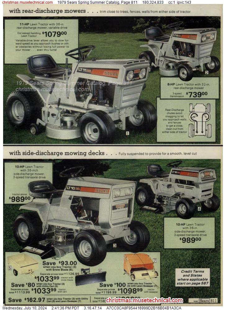 1979 Sears Spring Summer Catalog, Page 811