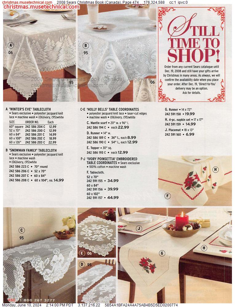2008 Sears Christmas Book (Canada), Page 474
