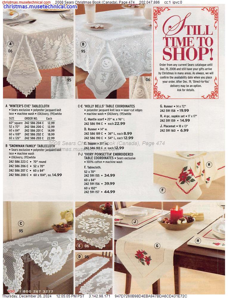 2008 Sears Christmas Book (Canada), Page 474