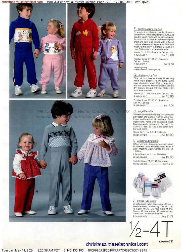 1984 JCPenney Fall Winter Catalog, Page 723